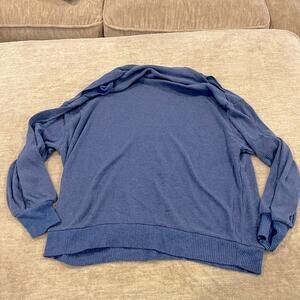 We the Free blue loose fit top